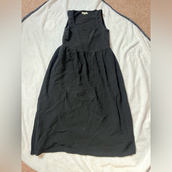 Madewell mid tank midi dress size M - Picture 6 of 9